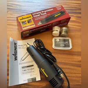 Wagner HT400 precision heat embossing tool and supplies